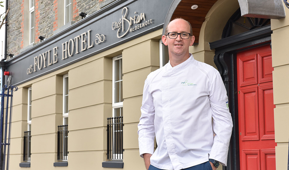 Chef Brian McDermott, The Foyle Hotel